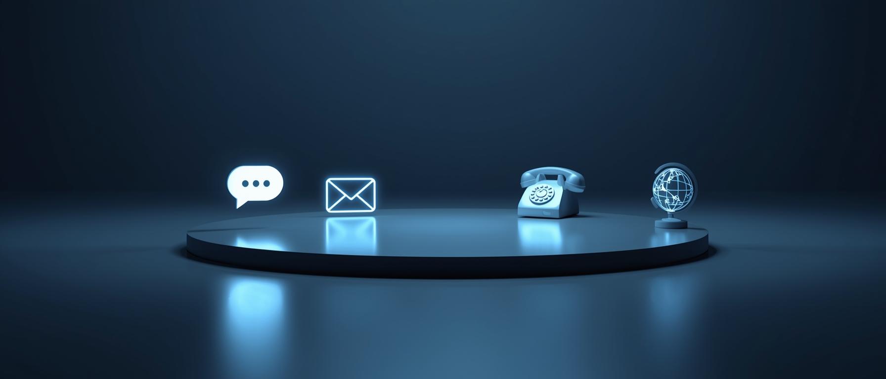 Erreichbarkeit: Kanäle im Vergleich (Live-Chat, E‑Mail, Telefon, Social Media)